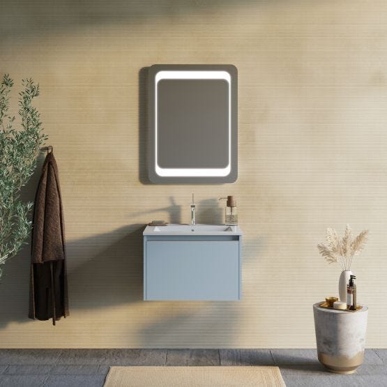 Mobile bagno Monaco celeste opaco